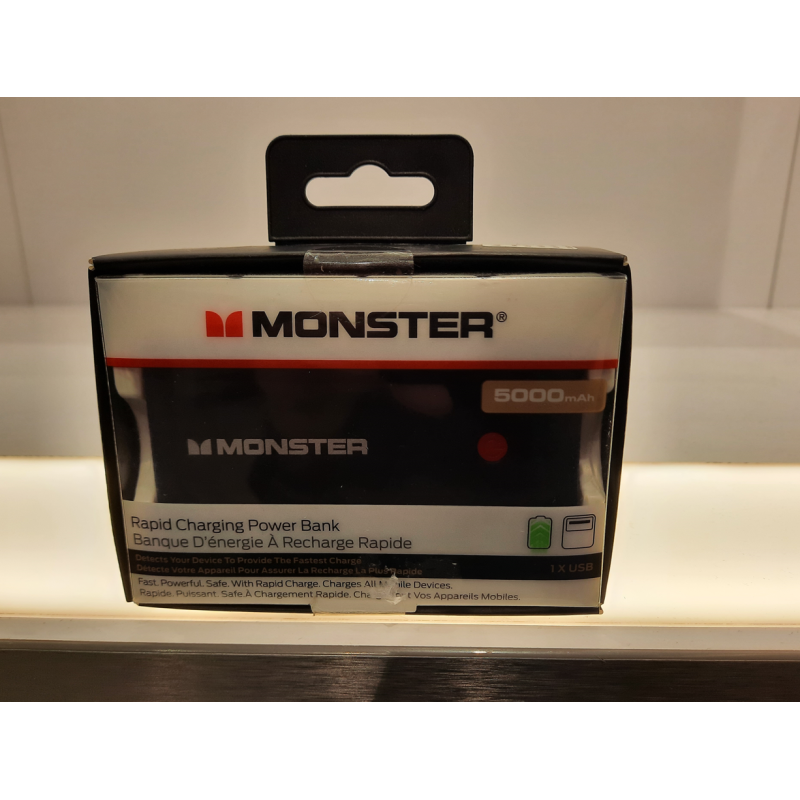 Monster Powerbank 5000 - OUTLET